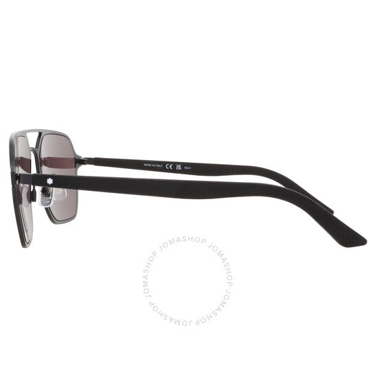 نظارة شمسية مون بلان نافيجيتور رمادية للرجال