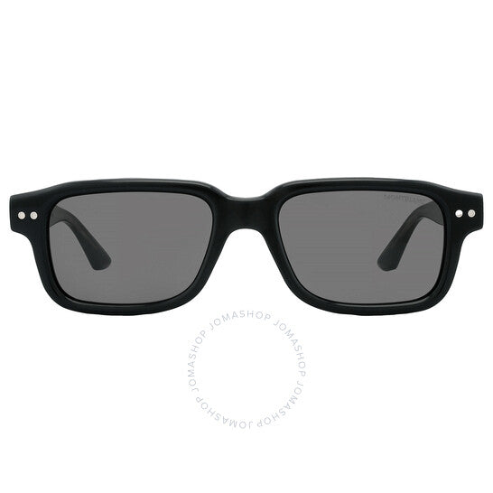 Montblanc, Grey Rectangular Men's Sunglasses