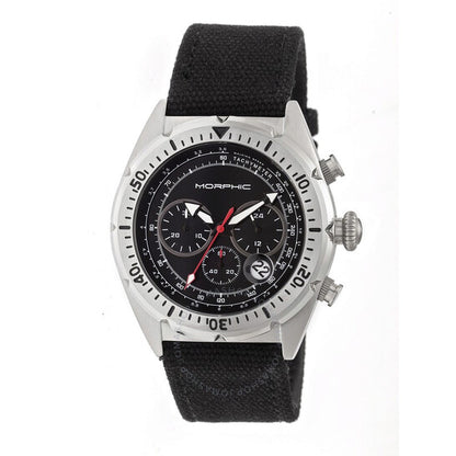 Morphic, M53 Series Chronograph Black Dial Men's Watch