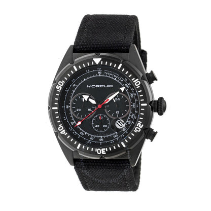Morphic, M53 Series Chronograph Black Dial Men's Watch