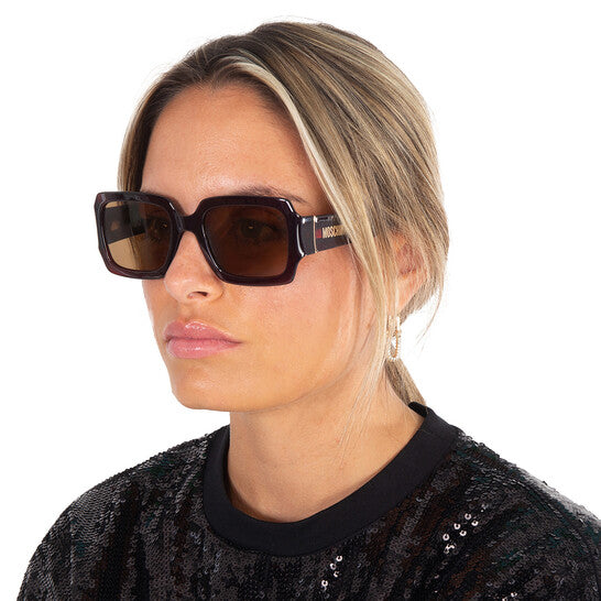 Amber Square Ladies Sunglasses