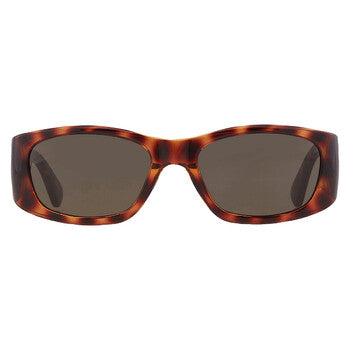 Brown Rectangular Ladies Sunglasses