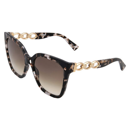 Brown Shaded Butterfly Ladies Sunglasses