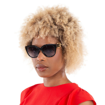 Grey Gradient Cat Eye Ladies Sunglasses