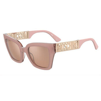 Pink Mirror Silver Butterfly Ladies Sunglasses