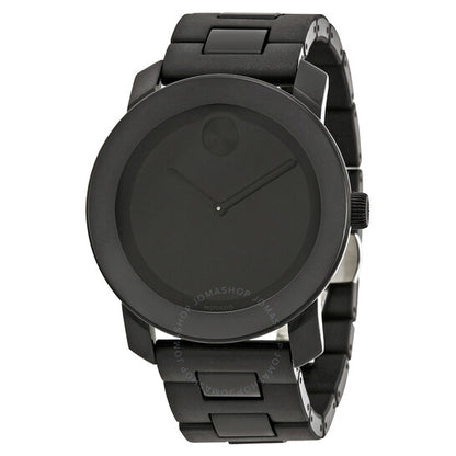Movado, Bold Large Black Dial Black TR90 Composite Men's Watch