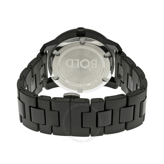Movado, Bold Large Black Dial Black TR90 Composite Men's Watch