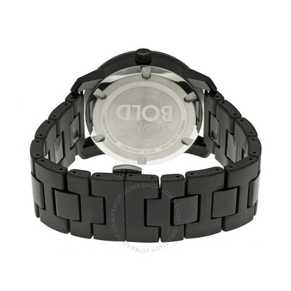 Movado, Bold Large Black Dial Black TR90 Composite Men's Watch