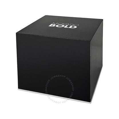 Movado, Bold Large Black Dial Black TR90 Composite Men's Watch