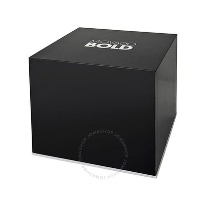 Movado, Bold Champagne Dial Yellow Gold Ion-pated Ladies Watch