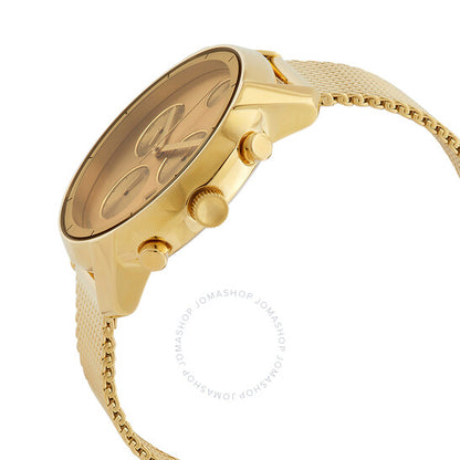 Movado, Bold Chronograph Gold Dial Men's Watch