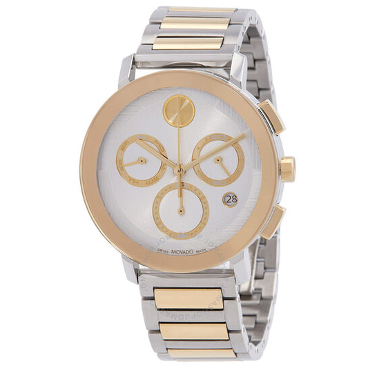 ساعة موفادو بولد إيفولوشن 2.0 كرونوغراف كوارتز للرجال بمينا فضي