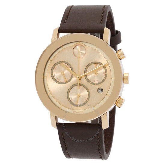 Movado, Bold Evolution Chronograph Quartz Gold Dial Men's Watch