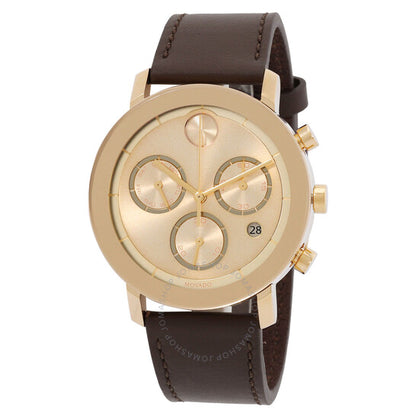 Movado, Bold Evolution Chronograph Quartz Gold Dial Men's Watch