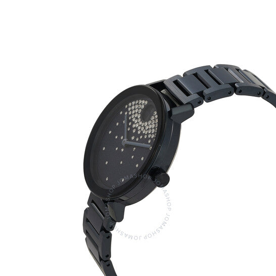 ساعة موفادو بولد إيفولوشن كوارتز نسائية بمينا زرقاء