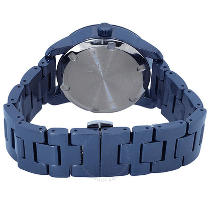 ساعة موفادو بولد إيفولوشن كوارتز نسائية بمينا زرقاء