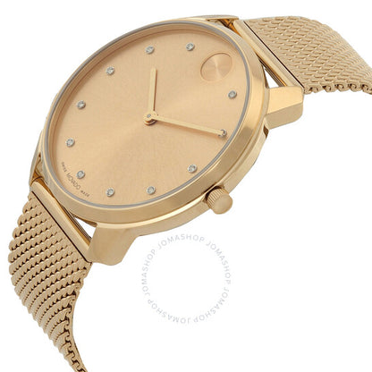 Movado, Bold Evolution Quartz Crystal Gold Dial Men's Watch