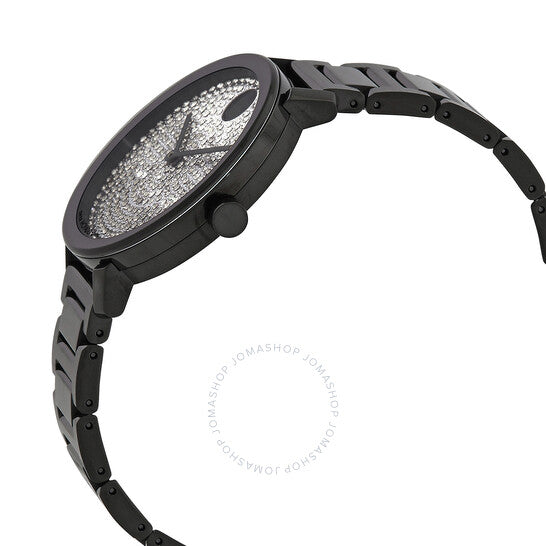 Movado, Bold Evolution Quartz Grey Crystal Dial Ladies Watch