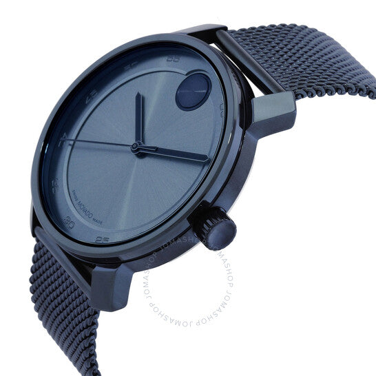Movado, Bold Quartz Blue Dial Men's Watch