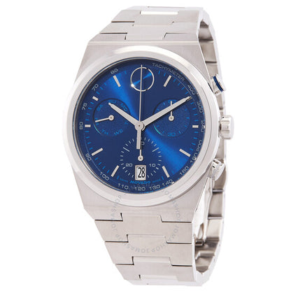 Movado, BOLD Quest Chronograph Quartz Blue Dial Men's Watch