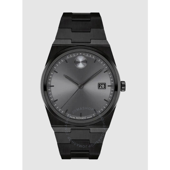 ساعة موفادو بولد كويست كوارتز للرجال بمينا أسود