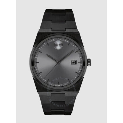 ساعة موفادو بولد كويست كوارتز للرجال بمينا أسود
