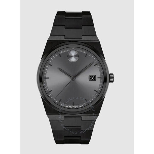 ساعة موفادو بولد كويست كوارتز للرجال بمينا أسود