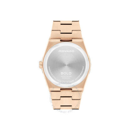 ساعة موفادو بولد كويست كوارتز للسيدات بمينا أبيض