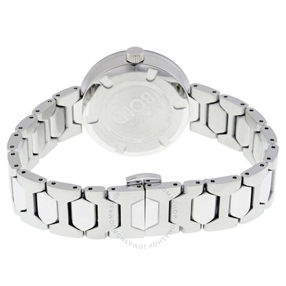 ساعة موفادو النسائية الجريئة ذات الميناء الفضي