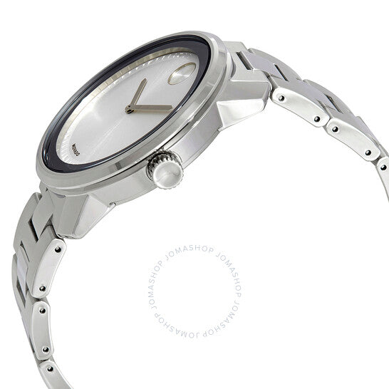 Movado, Bold Silver Dial Stainless Steel Men's Watch
