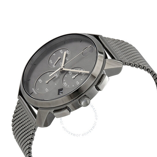 Movado, Bold Thin Chronograph Quartz Grey Dial Men's Watch