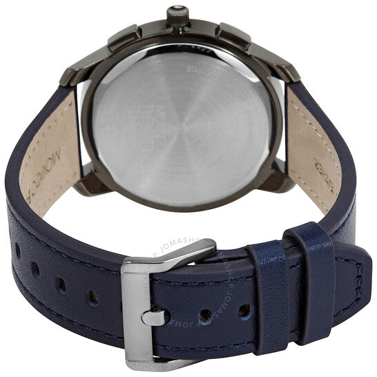 ساعة موفادو BOLD Thin Chronograph Quartz للرجال بمينا رمادي
