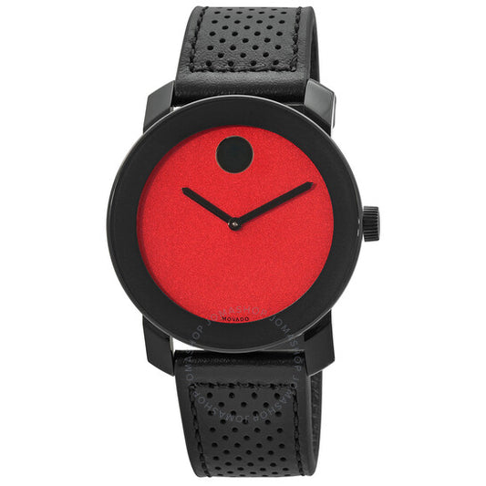 Movado, Bold TR90 Quartz Red Museum Dial Men's Watch