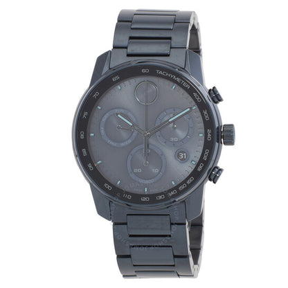 Movado, Bold Verso Chronograph Quartz Blue Dial Men's Watch