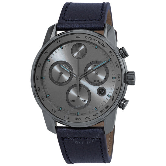 Movado, Bold Verso Chronograph Quartz Grey Dial Men's Watch
