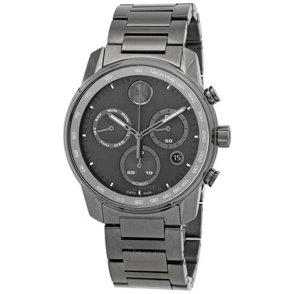 Movado, Bold Verso Chronograph Quartz Gunmetal Dial Men's Watch