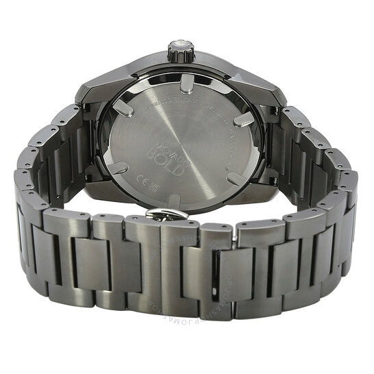 ساعة موفادو بولد فيرسو كوارتز للرجال بمينا رمادي معدني