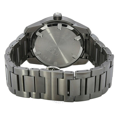 ساعة موفادو بولد فيرسو كوارتز للرجال بمينا رمادي معدني