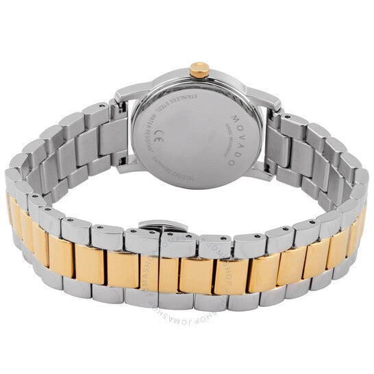 ساعة موفادو، ساعة كلاسيكية متحفية كوارتز نسائية بمينا أسود