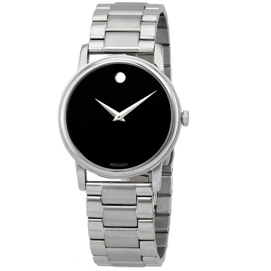 Movado, Classic Museum Quartz Black Dial Men's Watch