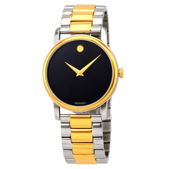 Movado, Classic Museum Quartz Black Dial Men's Watch