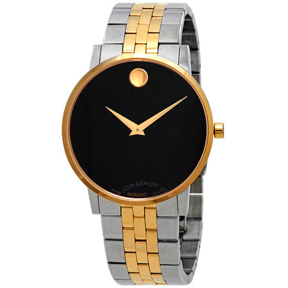 Movado, Museum Classic Black Dial Two-tone Men's Watch