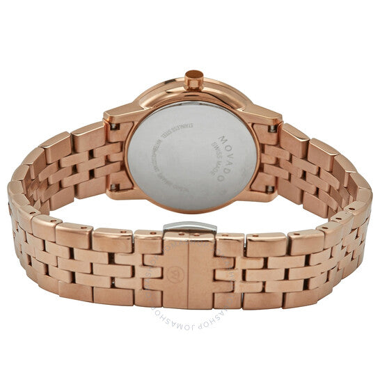 Movado, Museum Quartz Blue Mother of Pearl Dial Ladies Watch