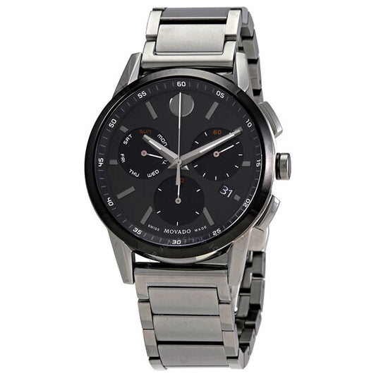 Movado, Museum Sport Chronograph Quartz Black Dial Men's Watch
