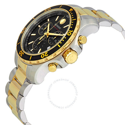Movado, Series 800 Chronograph Black Dial Men's Watch