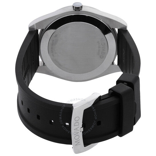 ساعة موفادو الرياضية للرجال، كوارتز، مينا سوداء
