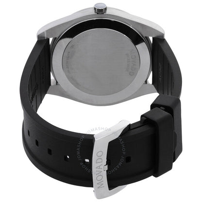 ساعة موفادو الرياضية للرجال، كوارتز، مينا سوداء