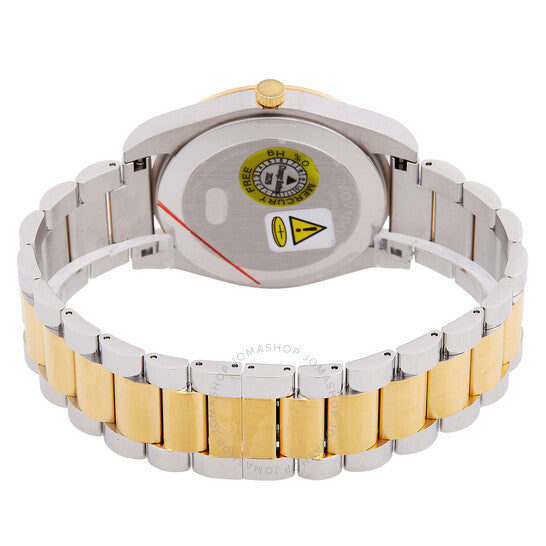 Movado, Sport Quartz Black Dial Two-tone Men's Watch