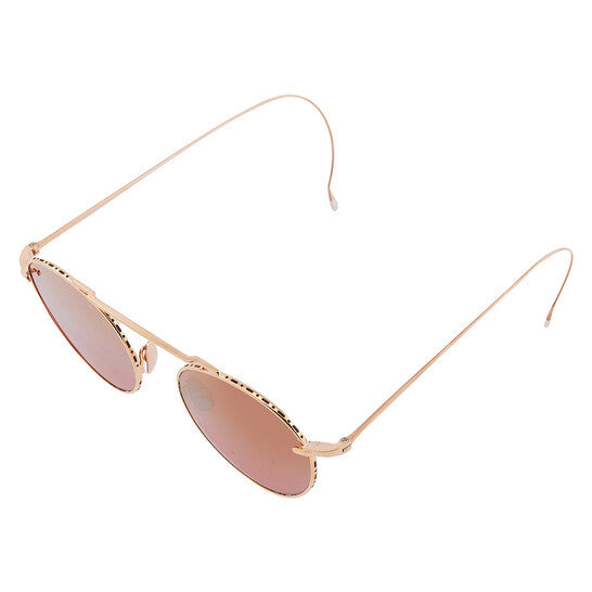 REI S Burnt Rose Mirror Round Sunglasses