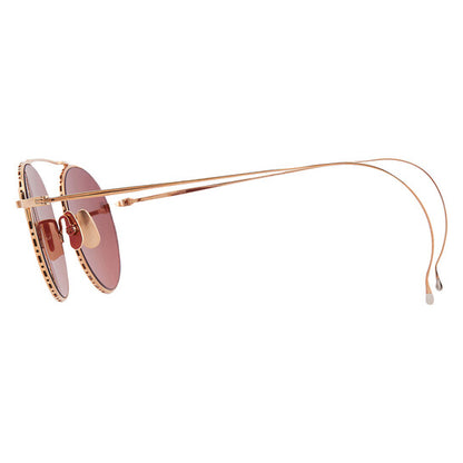 REI S Burnt Rose Mirror Round Sunglasses